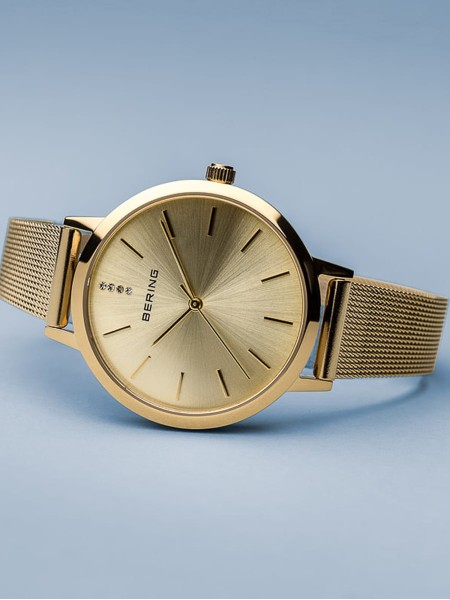 Bering Classic 13434-333 Relógio para mulher, pulseira de acero inoxidable