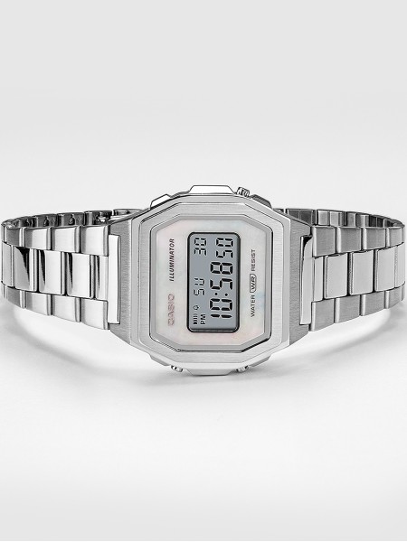 Casio Vintage Iconic A1000D-7EF naiste kell, stainless steel rihm