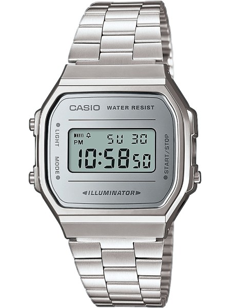 Casio Vintage Iconic A168WEM-7EF дамски часовник, stainless steel каишка