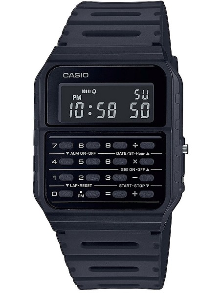 Casio Vintage CA-53WF-1BEF γυναικείο ρολόι, με λουράκι resin