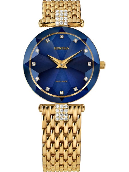 Jowissa Facet Strass J5.632.M γυναικείο ρολόι, με λουράκι stainless steel