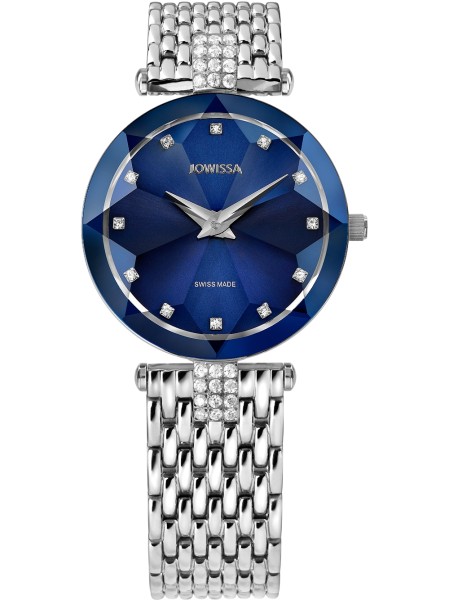 Jowissa Facet Strass J5.703.M γυναικείο ρολόι, με λουράκι stainless steel