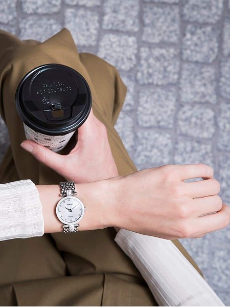 Jowissa Facet Strass J5.636.S γυναικείο ρολόι, με λουράκι stainless steel