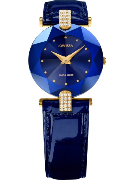Jowissa Facet Strass J5.011.M γυναικείο ρολόι, με λουράκι real leather
