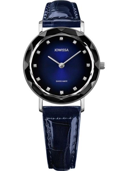 Jowissa Aura J5.645.M ladies' watch, real leather strap