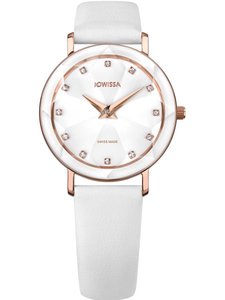 Jowissa Facet J5.609.M ladies' watch, real leather strap