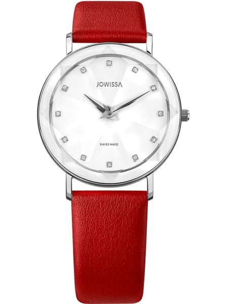 Jowissa Facet J5.602.M ladies' watch, real leather strap