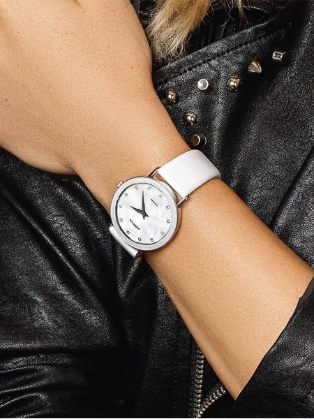 Jowissa Facet J5.603.L γυναικείο ρολόι, με λουράκι real leather