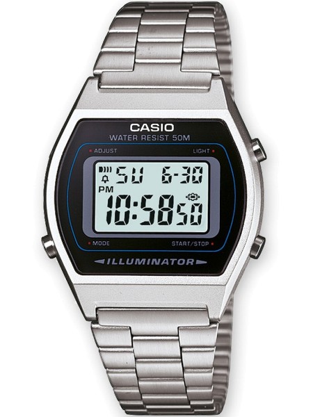 Casio Vintage B640WD-1AVEF ladies' watch, stainless steel strap