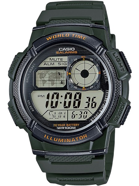 Casio Collection AE-1000W-3AVEF montre pour homme, résine sangle