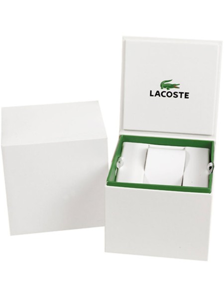 Lacoste Ladycroc 2001175 Relógio para mulher, pulseira de acero inoxidable