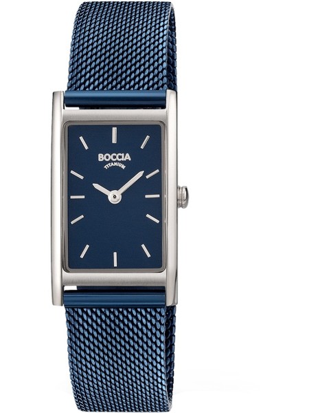 Boccia Uhr Titanium 3304-01 γυναικείο ρολόι, με λουράκι stainless steel