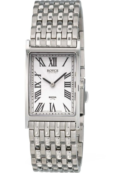 Boccia Uhr Titanium 3285-07 Relógio para mulher, pulseira de titanio