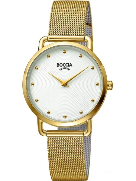 Boccia Uhr Titanium 3314-06 γυναικείο ρολόι, με λουράκι stainless steel