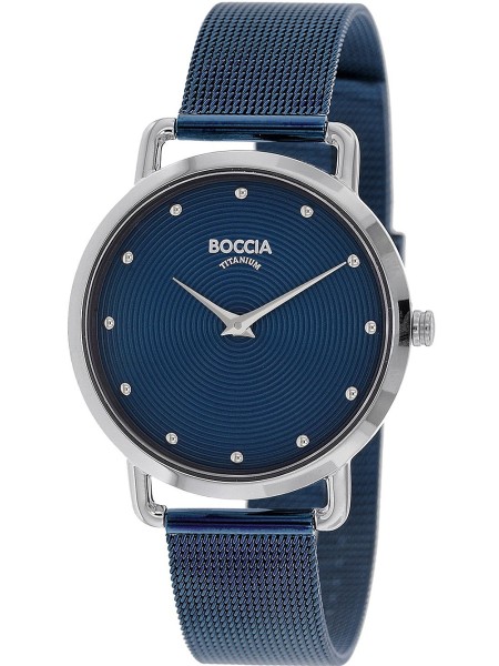 Boccia Uhr Titanium 3314-07 γυναικείο ρολόι, με λουράκι stainless steel