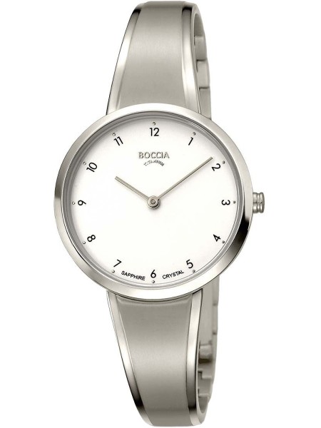 Boccia Uhr Titanium 3325-01 γυναικείο ρολόι, με λουράκι titanium