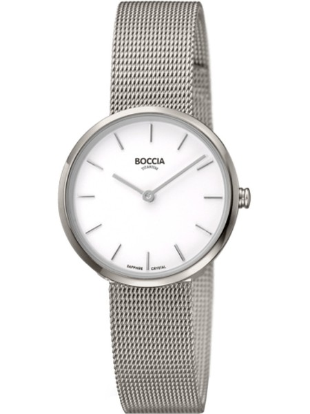 Boccia Uhr Titanium 3279-04 γυναικείο ρολόι, με λουράκι stainless steel
