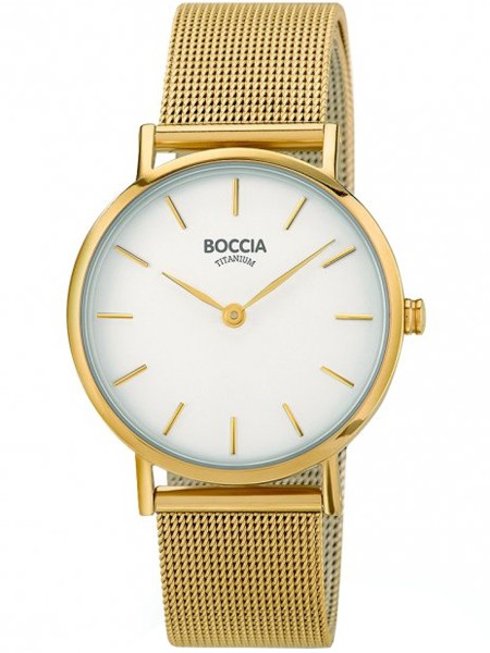 Boccia Uhr Titanium 3281-06 γυναικείο ρολόι, με λουράκι stainless steel