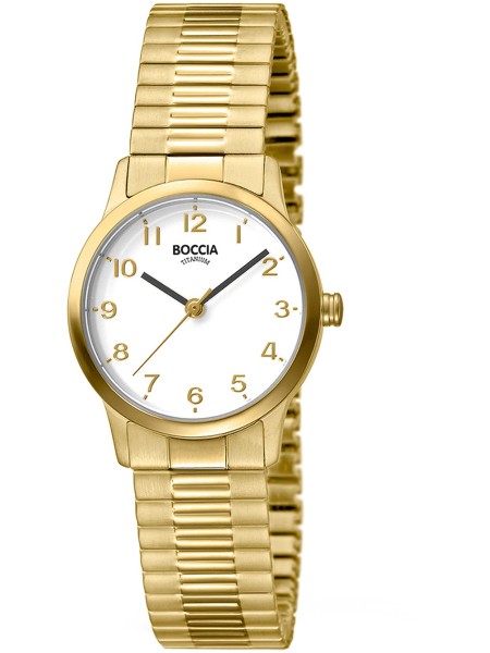 Boccia Uhr Titanium 3318-02 γυναικείο ρολόι, με λουράκι titanium