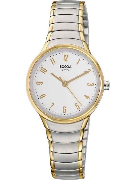 Boccia Uhr Titanium 3319-02 γυναικείο ρολόι, με λουράκι titanium