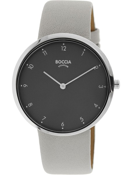 Boccia Uhr Titanium 3309-08 дамски часовник, real leather каишка