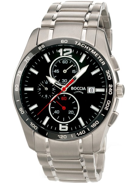 Boccia Uhr Chronograph Titanium 3767-02 men's watch, titanium strap