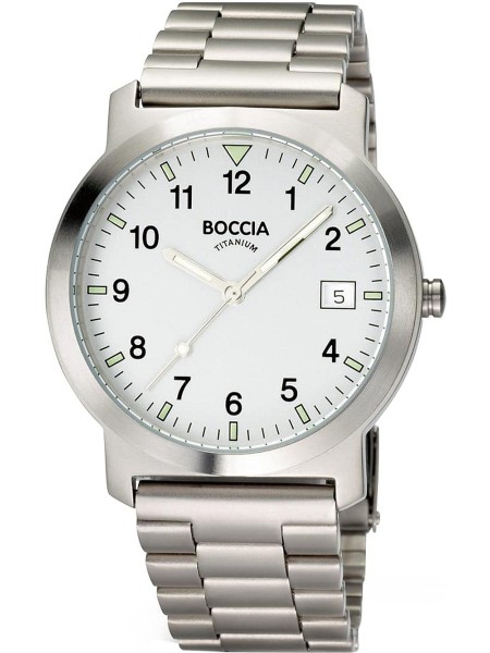 Boccia Uhr Titanium 3630-01 montre pour homme, titane sangle
