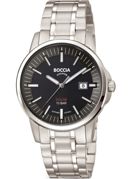 Boccia Uhr Solar Titanium 3643-04 men's watch, titanium strap