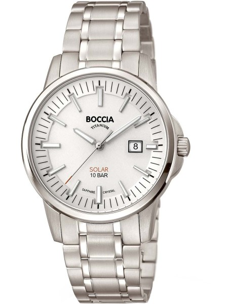Boccia Uhr Solar Titanium 3643-03 men's watch, titanium strap