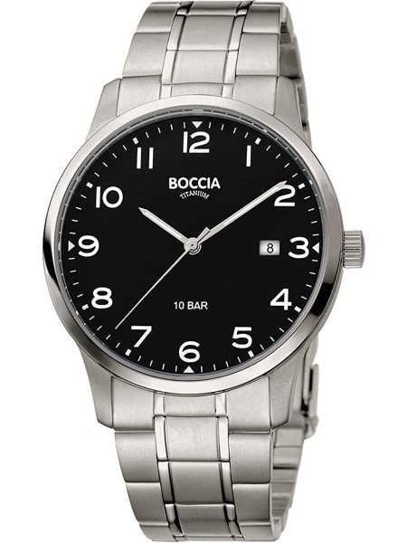 Boccia Uhr Titanium 3621-01 montre pour homme, titane sangle