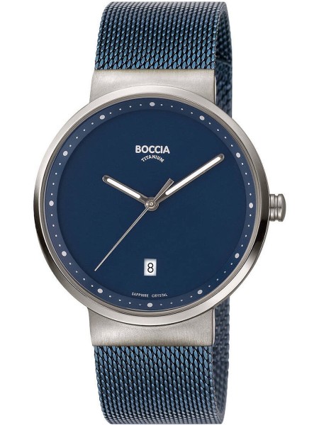 Boccia Uhr Titanium 3615-05 men's watch, acier inoxydable strap