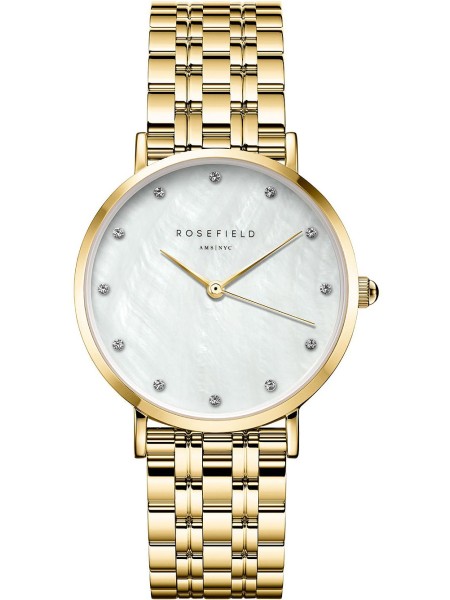 Rosefield The Upper East Crystals UWGSG-U31 Relógio para mulher, pulseira de acero inoxidable