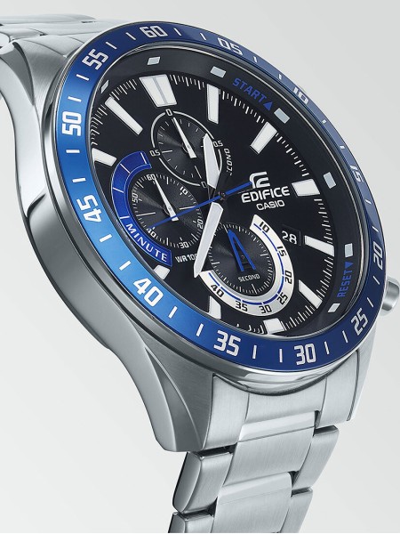 Casio Edifice EFV-620D-1A2VUEF montre pour homme, acier inoxydable sangle
