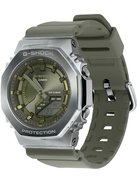 Casio G-Shock GM-S2100-3AER Relógio para mulher, pulseira de resina