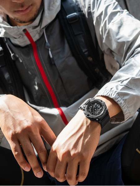 Casio G-Shock GA-2200BB-1AER montre pour homme, résine sangle