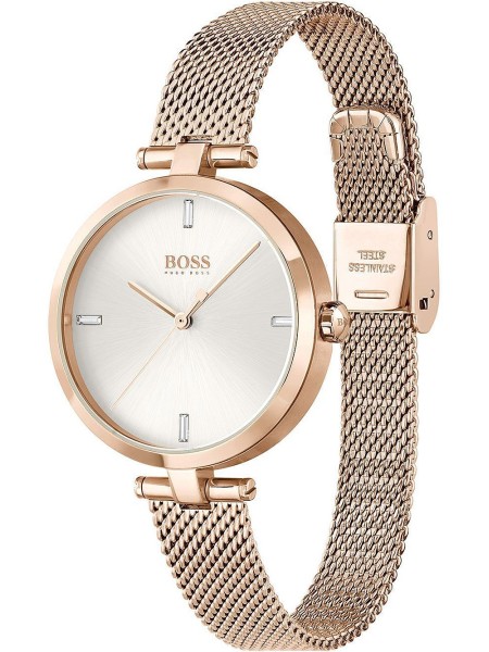 Hugo Boss Majesty 1502589 γυναικείο ρολόι, με λουράκι stainless steel