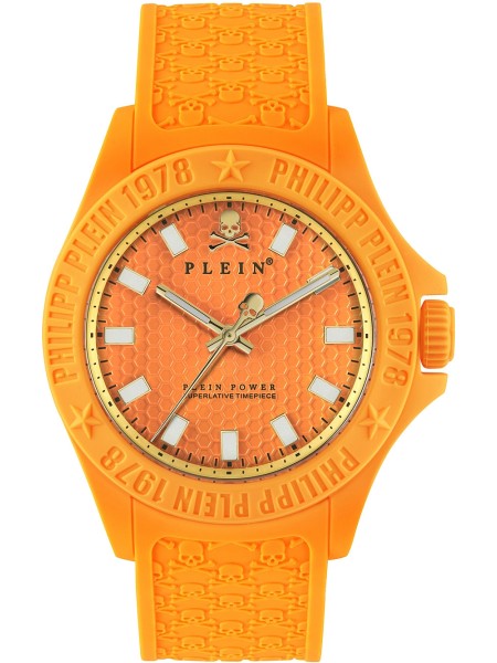 Philipp Plein Plein Power PWKAA1221 Relógio para mulher, pulseira de silicona