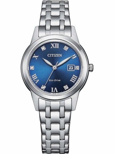 Citizen Eco-Drive Elegance FE1240-81L ladies' watch, stainless steel strap