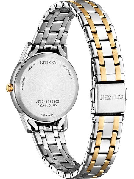 Citizen Eco-Drive Elegance FE1246-85A Damenuhr, stainless steel Armband