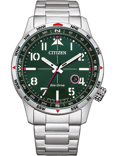 Citizen Eco-Drive Sport BM7551-84X men's watch, stainless steel strap
