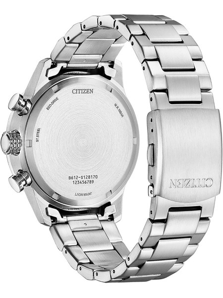 Citizen Eco-Drive Chronograph CA0790-83E men's watch, acier inoxydable strap