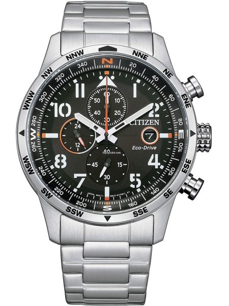Citizen Eco-Drive Chronograph CA0790-83E Herrenuhr, stainless steel Armband