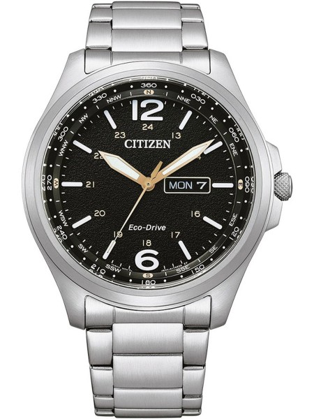 Citizen Eco-Drive Sport AW0110-82E men's watch, stainless steel strap