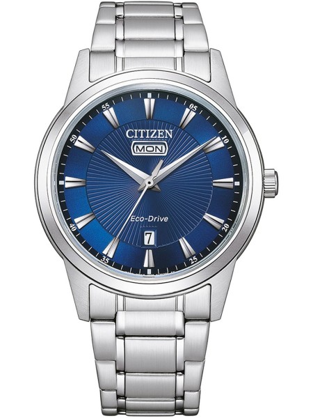 Citizen Eco-Drive Sport AW0100-86LE men's watch, stainless steel strap