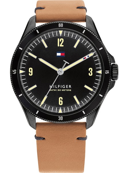 Tommy Hilfiger Casual 1791906 men's watch, cuir véritable strap