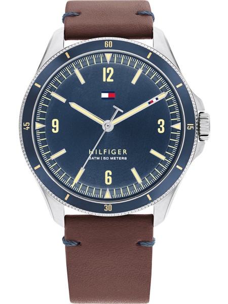 Tommy Hilfiger Casual 1791905 men's watch, real leather strap