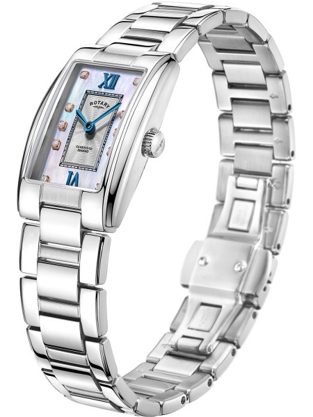 Rotary Cambridge LB05435/07/D Relógio para mulher, pulseira de acero inoxidable