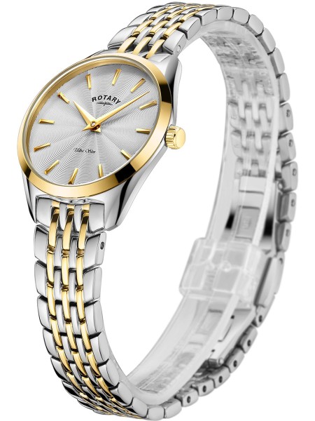 Rotary Ultra Slim LB08011/02 Relógio para mulher, pulseira de acero inoxidable
