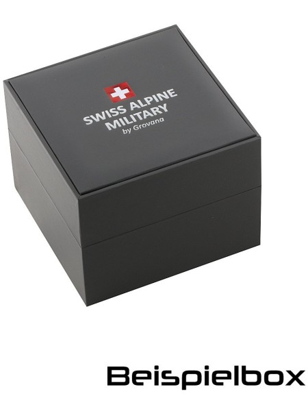 Swiss Alpine Military Chrono W. Sapphire Crystal SAM7043.9134 men's watch, stainless steel strap