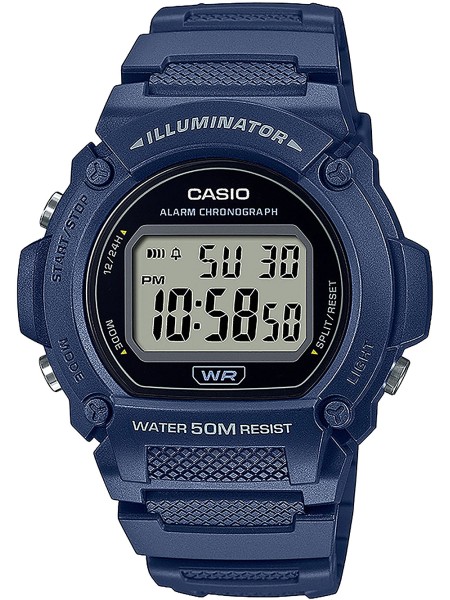 Casio Collection W-219H-2AVEF men's watch, resin strap